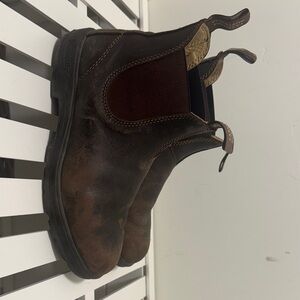 Blundstone Dark Brown Leather Ankle Boots